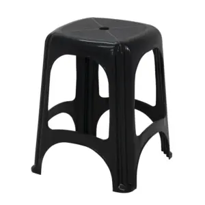 Banqueta em Polipropileno Preto Tramontina Niterói Basic - Tramontina