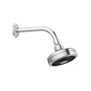 Chuveiro com Tubo de Parede Curvo Acqua Plus Cromado