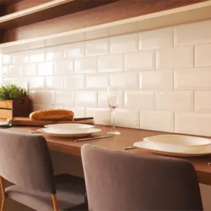 Revestimento Esmaltado Brilhante Bold Metrô White 10x20cm - Imagem 7