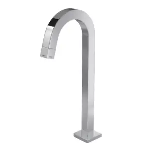 Torneira de Mesa Bica Alta para Lavatório Tube Cromado Dn15