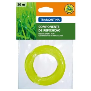 Fio de Nylon para Aparador de Grama 1,8mm 20m - Tramontina