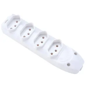 Tomada Múltipla 4 Tomadas 2p+t 10a 250 V - Tramontina - Imagem 1