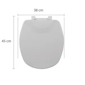 Assento Almofadado Astra Aspen Branco Tas/k Ge-17