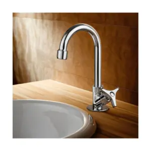 Torneira Lavatório Mesa Bica Alta Lorenway 1195 C30, Lorenzetti, 7010230, Cromado - Imagem 3