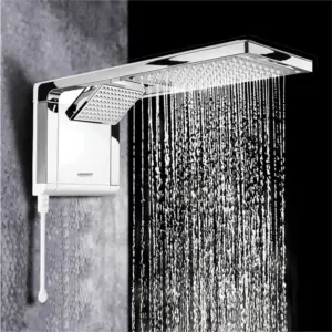 Chuveiro Elétrico Acqua Duo Ultra 7800w 220v Branco e Cromado - Imagem 3