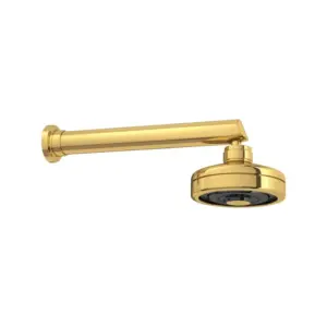 Deca Ducha Redonda de Parede Gold Acqua Plus com Tubo Longo - Imagem 4