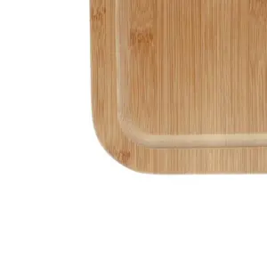 Conjunto Churrasco Bamboo Tábua Retangular 30 X 50cm - Mor - Imagem 3