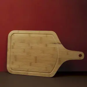 Tábua de Corte Retangular de Bamboo com Alça 50 X 30cm - Imagem 6