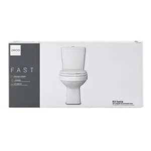 Kit Completo Vaso Sanitário com Caixa Acoplada Fast Branco - Imagem 10