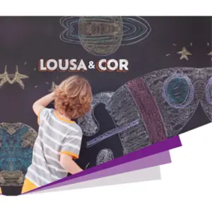 Tinta Lousa Cor Riscar Giz 800ml Suvinil R151 Preto - Imagem 3