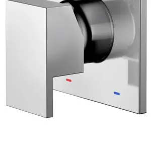 Acabamento Monocomando para Chuveiro New Edge/mínima Alta Vazão Cromado - Docol - Imagem 4