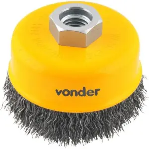 Escova Tipo Copo Ondulada 3" - Vonder