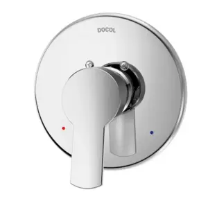 Acabamento Monocomando para Chuveiro e Ducha Higiênica Alta Pressão 1/2'' Chess Cromado