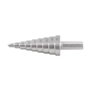 Broca de Aço Rápido, Escalonada - 4 Mm a 20 Mm - Vonder - Imagem 4