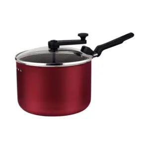 Pipoqueira Loreto em Alumínio com Revestimento em Antiaderente Starflon Max Vermelho 20 Cm 3,5 L