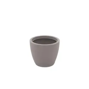 Vaso Asteca em Polietileno Concreto com Prato 32 Cm - Tramontina