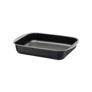 Assadeira Funda Brasil em Alumínio Antiaderente Starflon Max Grafite 22 Cm 1,9 L