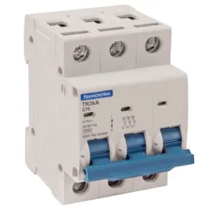 Disjuntor Tr3ka 3 P 70 a Curva C - Tramontina