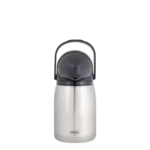 Garrafa Térmica de Pressão Nobile - Total Inox - 1,3 L - Mor