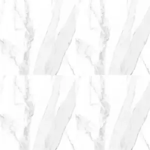 Porcelanato Acetinado Retificado Up Calacatta Branco Mármore 72x72cm - Imagem 3