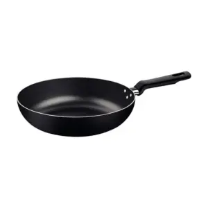 Frigideira Funda Loreto em Alumínio em Antiaderente Starflon Max Grafite 24 Cm 2,2 L