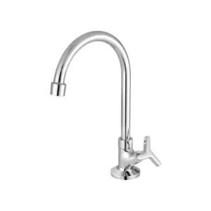 Torneira para Lavatório de Bancada com Bica Alta 1188 Linha Tríade Cromado Meber