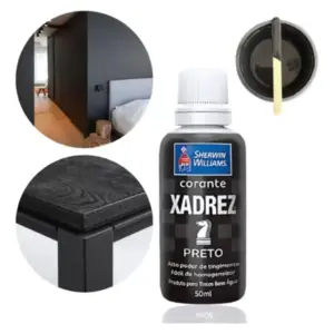 Corante Preto Xadrez - Imagem 4