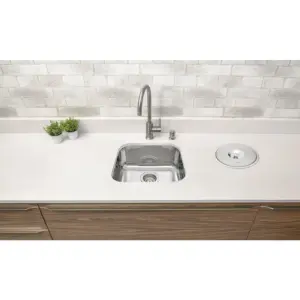 Cuba de Embutir em Aço Inox Alto Brilho Tramontina Lavínia 40 Bl