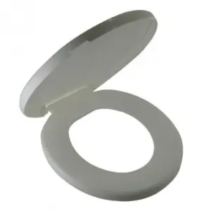 Assento Mundial Tradicional Cinza Prata