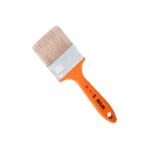 Trincha com Cerdas Brancas de 1 ½ Polegadas, Atlas.