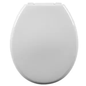 Assento Almofadado Oval Branco