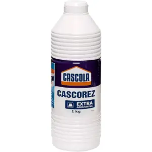 Cascola Cascorez Extra, Cola Branca Extra Forte de Fácil Aplicação, Cola de Pva com Secagem Transparente, Cascorez Extra para Colagens de Alto Desempenho, 1x1kg