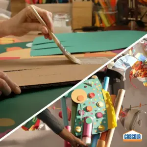 Cascola Cascorez Extra, Cola Branca Extra Forte de Fácil Aplicação, Cola de Pva com Secagem Transparente, Cascorez Extra para Colagens de Alto Desempenho, 1x1kg - Imagem 4