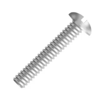 Parafuso Máquina Cabeça Redonda Ri 3/16 X 1 Zincado Branco - Ciser