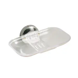 Saboneteira Plástica Cristal Retangular Standard 137 X 52 X 108mm