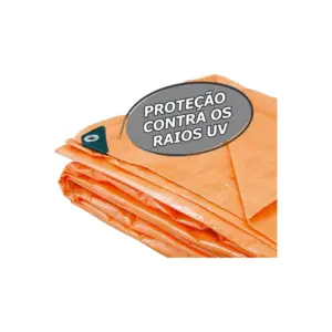 Lona de Polietileno Laranja 3 M X 3 M, Vonder Vdo2250 - Imagem 3