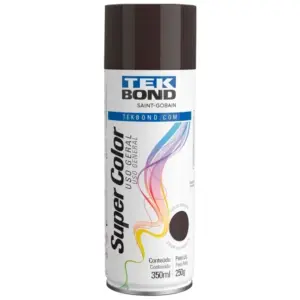 Tinta Spray Super Color Uso Geral Marrom 350ml/250g