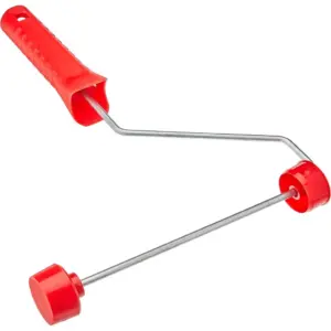 Garfo para Pintura com Buchas de Retenção e Rosca, Tamanho 23cm, Cor Laranja, Atlas.