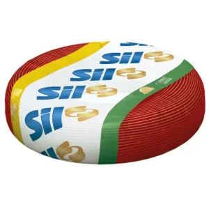 Cabo Flexível 4,0mm² Rolo com 100m Vermelho - Sil