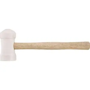 Martelo de Borracha Branco 60mm - Vonder