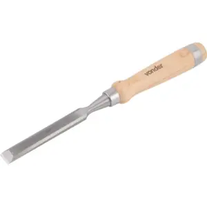 Formão Chanfrado com Cabo em Madeira 5/8", Vonder, Vder