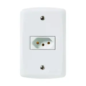 Tomada Simples 4x2 2p+t Nbr 20a 250v 57145/013 Branca Tramontina
