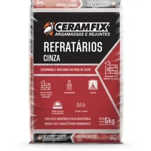 Argamassa Ceramfix Refrataria 5kg