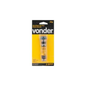 Estanho em Fio P/ Solda Vonder 63x37 (fio 1mm) 22gr     7438633715