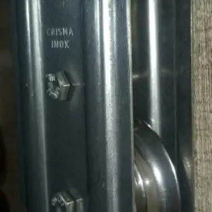 Roda Inox com Chapa Inox Crisma 3837