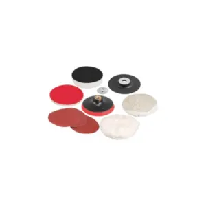 Jogo de Discos P/polir 4.1/2'' C/ Suporte Plastico Vonder 1240412000
