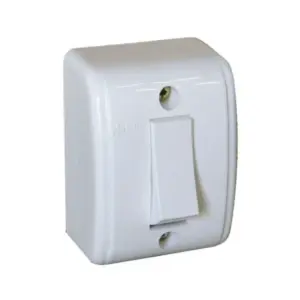 Interruptor Sobrepor Mectronic 1 Tecla Simp  Branco  10958/30089