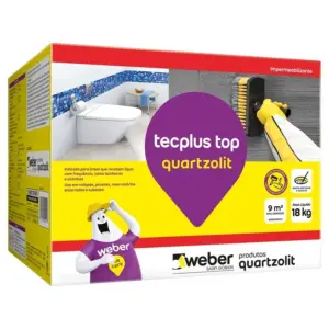 Impermeabilizante Tecplus Top Cinza 18kg Quartzolit