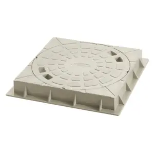 Conjunto Porta Tampa e Tampa Amanco Dn300 (caixa de Inspeção)