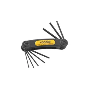 Jogo Chave Torx Vonder Suporte Plast T6 a T25 (8pç) Crv    3573006025